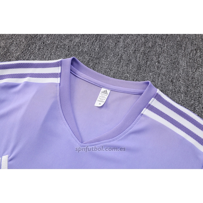 Chandal del Real Madrid Manga Corta 2022-2023 Purpura
